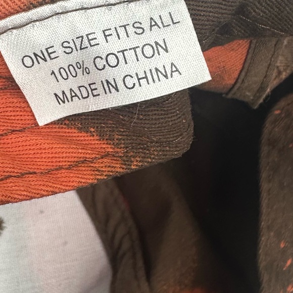 Gander Mountain Custom Bleach Splatter Dad Hat OS - Picture 7 of 7